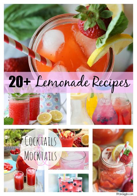 20+ Lemonade Recipes