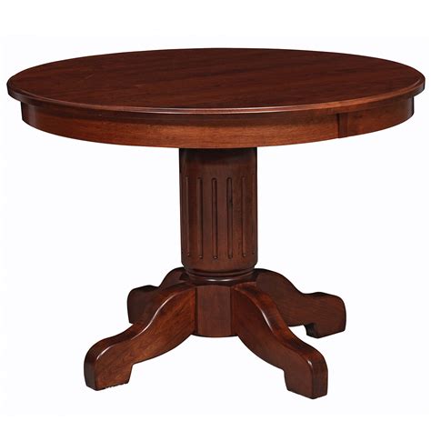 Buckingham Round Amish Table - Amish Office Furniture | Cabinfield