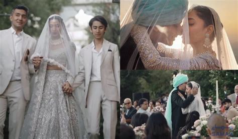 Mahira Khan shares photos and videos of her wedding with Salim Karim