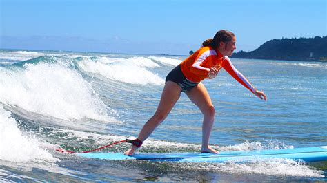 North Shore Surf Girls Surfing Lesson Oahu Hawaii William Edwards ...