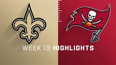 New Orleans Saints vs. Tampa Bay Buccaneers highlights | Week 13