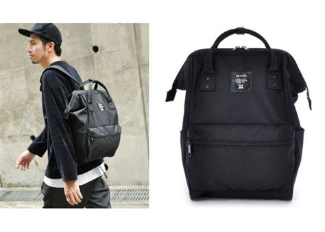 ALL BLACK Anello Limited Edition Backpack | Faux leather backpack, All black backpack, Backpacks