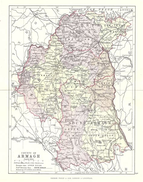 antique map of Armagh – Maps and Antique Prints