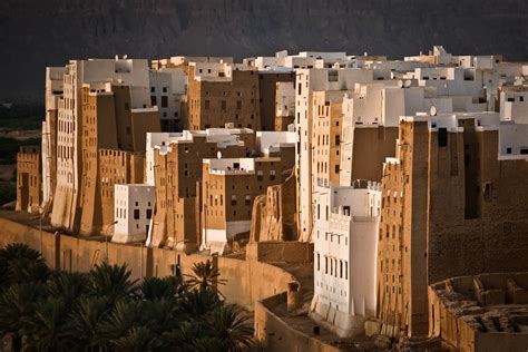 Les immeubles de la cité antique de Shibam