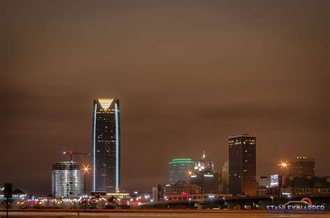 Oklahoma City Skyline At Night | Oklahoma Senior, Wedding, Family and ...