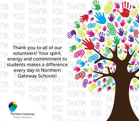 Volunteer Appreciation Week! | Northern Gateway Public Schools