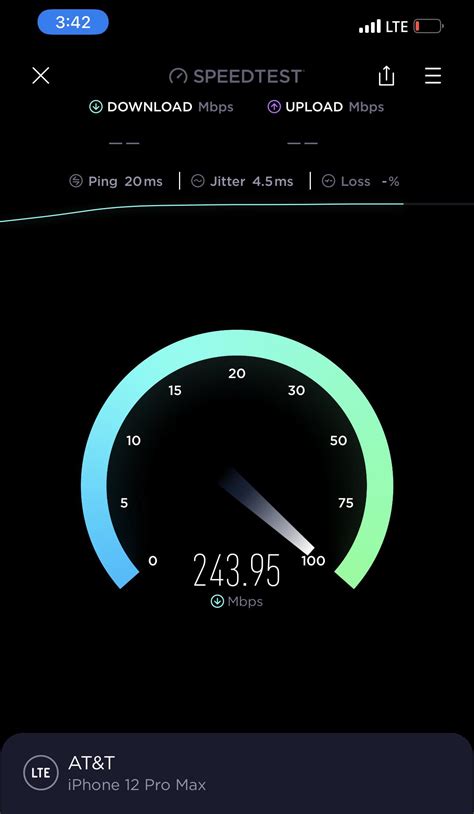 Interstate LTE Speedtest - WOW : r/ATT