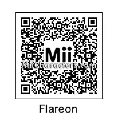 Mii Qr Codes Pokemon Eevee - Goimages Free