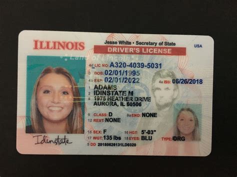 Drivers License Generator Illinois - kentuckydatsite