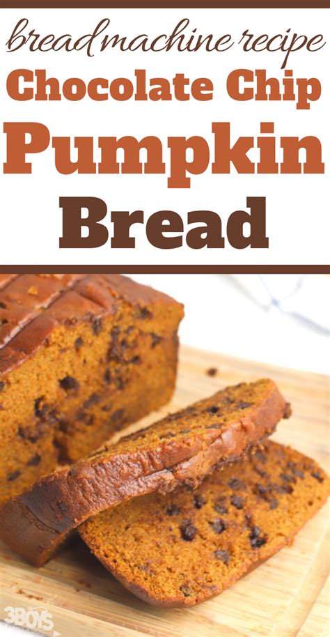 Easy Pumpkin Bread Machine Recipe