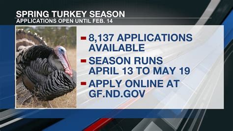 Applications now available for spring wild turkey hunting season