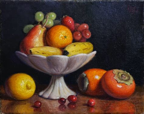 Fruit In A Bowl Painting at PaintingValley.com | Explore collection of Fruit In A Bowl Painting