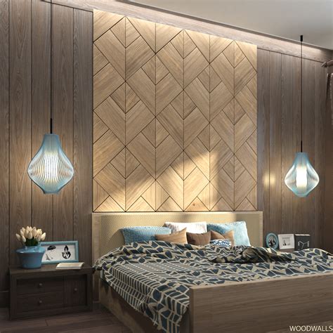 WoodWalls Tulip : wood panels for bedrooms on Behance