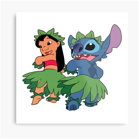"Lilo and Stitch angry Clip Art" Metal Print for Sale by Furqont ...
