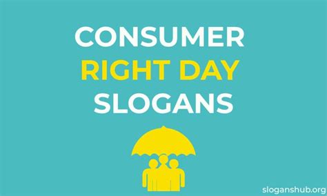 450 Best Consumer Rights Day Slogans & Consumerism Slogans