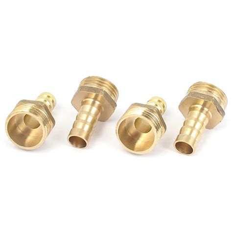 Aliexpress.com : Buy 6mm 19mm Gas Hose Connectors BSP to Brass Male Straight Barb Hose Tail Gas ...