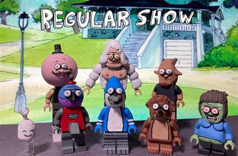 Custom Lego Regular Show Minifigures made by me : r/regularshow