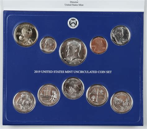 2019 United States Mint Uncirculated Philadelphia Coin Set | Pristine ...