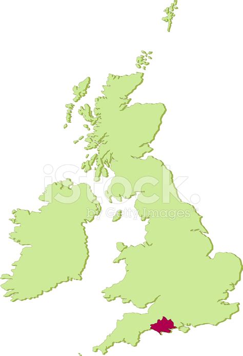 Uk Dorset Map Stock Photo | Royalty-Free | FreeImages