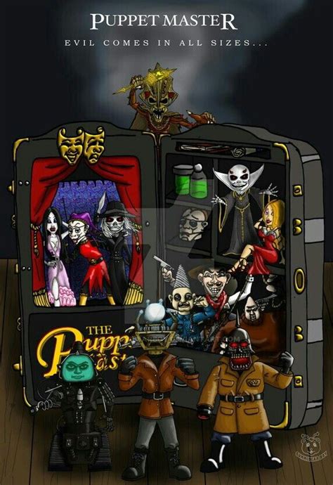 PUPPET MASTER | Puppets, Horror art, Creepy dolls