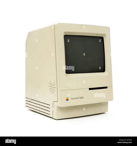 Vintage (1990) Apple Macintosh Classic M0420 computer Stock Photo - Alamy