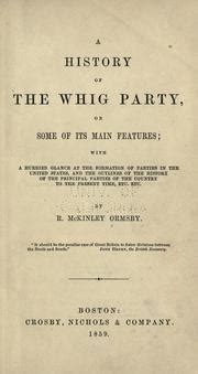 Whig Party (U.S.) | Open Library