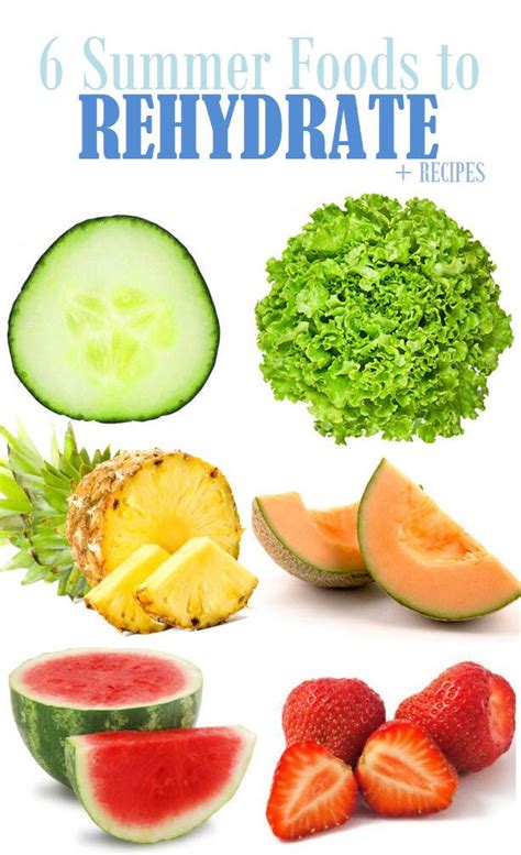 6 Foods to keep you hydrated + recipes | Hydrating foods, Easy healthy recipes, Food