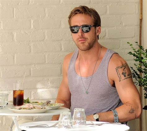 Ryan Gosling | Celebrity tattoos, Best celebrity tattoos, Giving tree ...