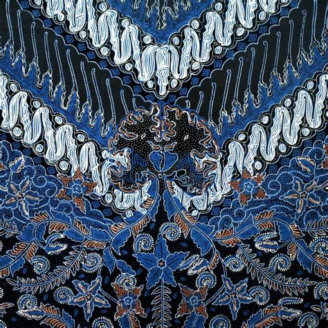 Batik Parang Baron Encephalon — Biru Laut – Batik Sejawat