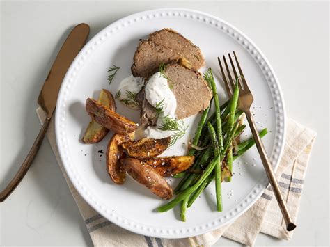 Roast Beef with Horseradish Sauce