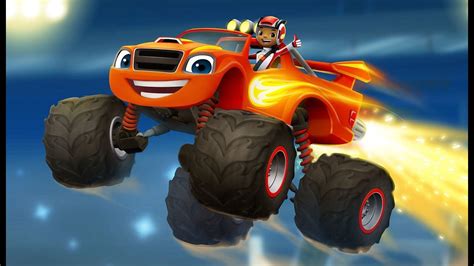 Blaze and the Monster Machines Racing cars Game for Kids. Race game ...