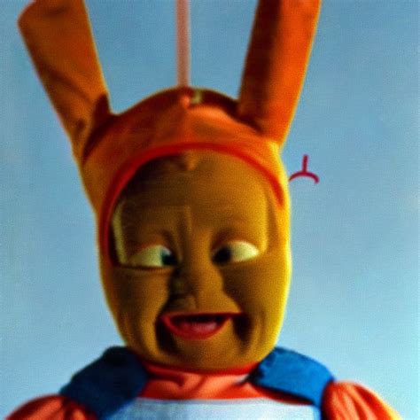 KREA AI - conehead Teletubbies smoking cigarettes, vhs tape ...