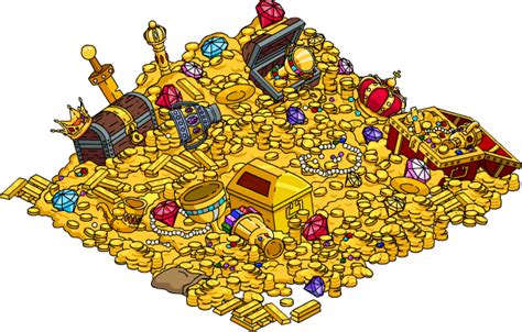 Burns Dragon's Pile of Treasure | The Simpsons: Tapped Out Wiki | Fandom