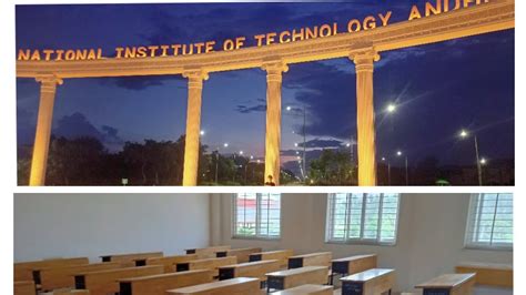 nit Andhra Pradesh campus video Academic comlex , lecture room - YouTube