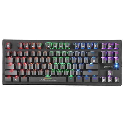 Xtrike Me GK-979 - Compact Gaming Keyboard, Mechanical and Wired with 87 Keys and Backlight ...