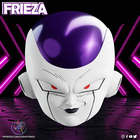 Wearable Frieza Head 3d Print File STL - Etsy