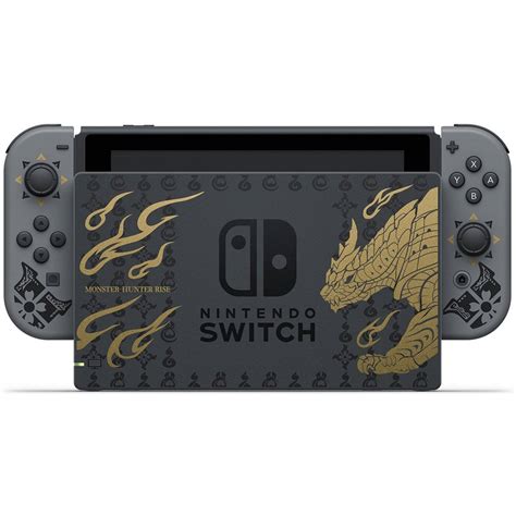 Nintendo Switch V2 Enhanced Console Monster Hunter Rise Edition