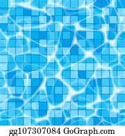 84 Seamless Texture Of Swimming Pool Clip Art | Royalty Free - GoGraph