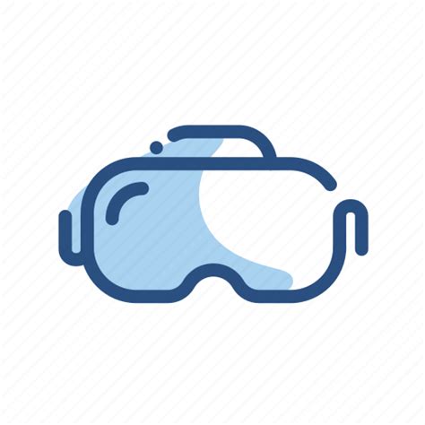 Goggles, reality, virtual, vr icon