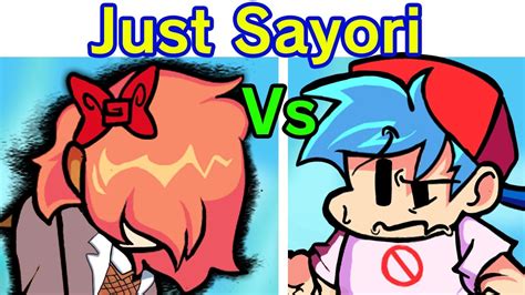 Friday Night Funkin' Sayori vs BF from Pico's School Mod (FNF/Hard/DDLC ...