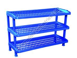 Rectangular Non Polished Plastic Storage Rack at Rs 995 / Piece in Sangli - ID: 5905725