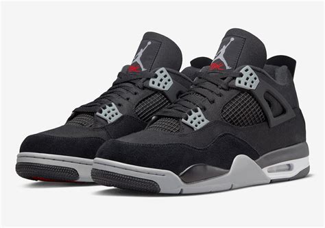 Air Jordan 4 Retro ”Black Canvas” – Grosbasket