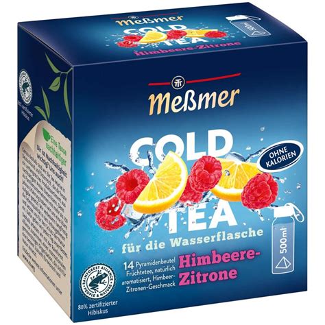 Messmer COLD tea Raspberry Lemon - TheEuroStore24