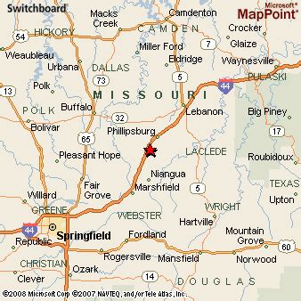 Where is Conway, Missouri? see area map & more