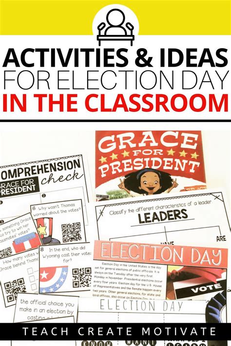 Election Day Activities and Read Alouds - Teach Create Motivate | Resource classroom, Elections ...