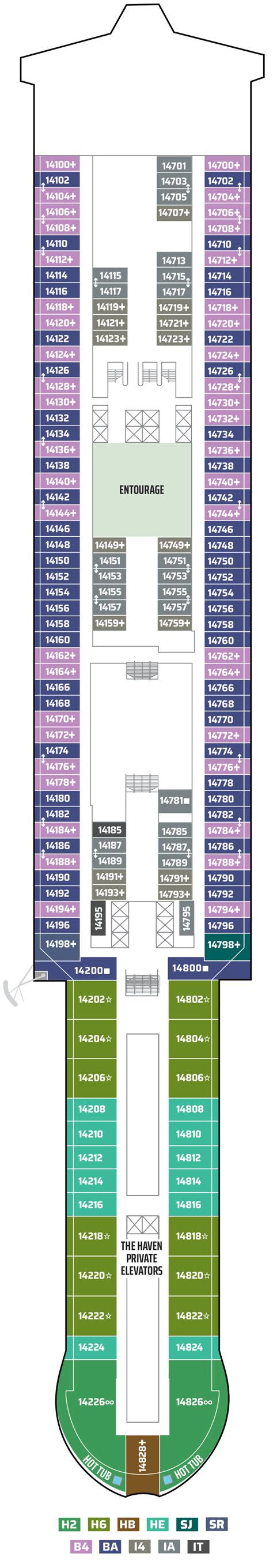 Norwegian Aqua Cruise Ship | Deck Plans | Norwegian Cruise Line