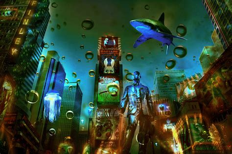 Bioshock Rapture City | I took this image of Time Square in … | Flickr