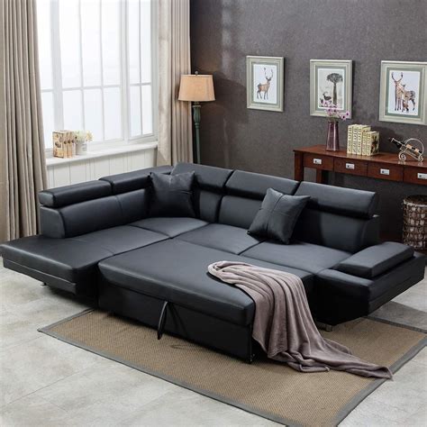 FDW Sectional Sofa for Living Room Futon Sofa Bed | StyleByWood