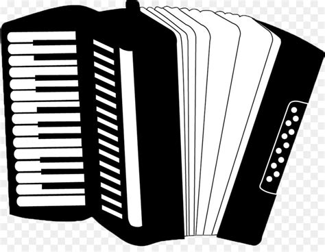 Accordion Clip Art Black And White