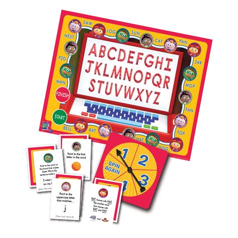 Super Why! ABC Letter Board Game, by Briarpatch - Walmart.com